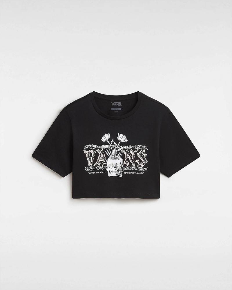 VANS GROWING IDEAS CREW CROP TOP