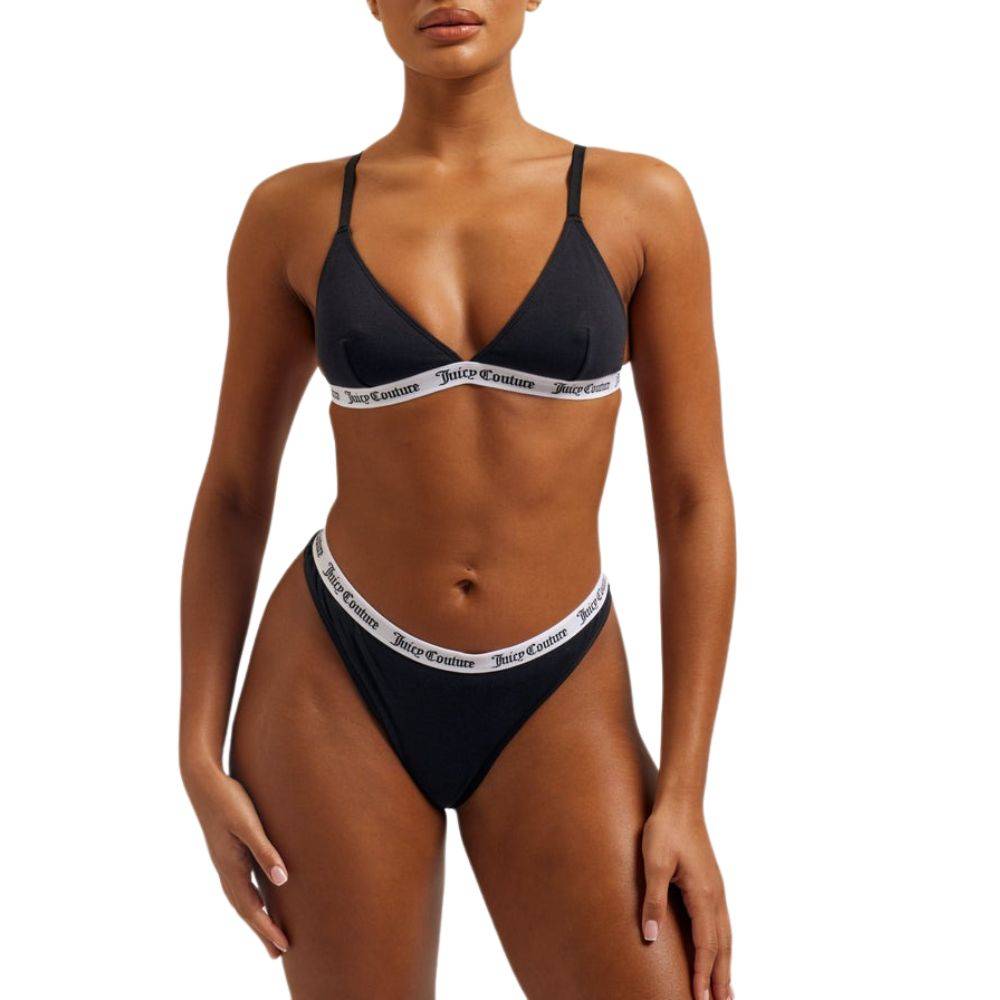JUICY COUTURE JUICY DIAMANTE BRALETTE AND HIGH LEG BRIEF SETS