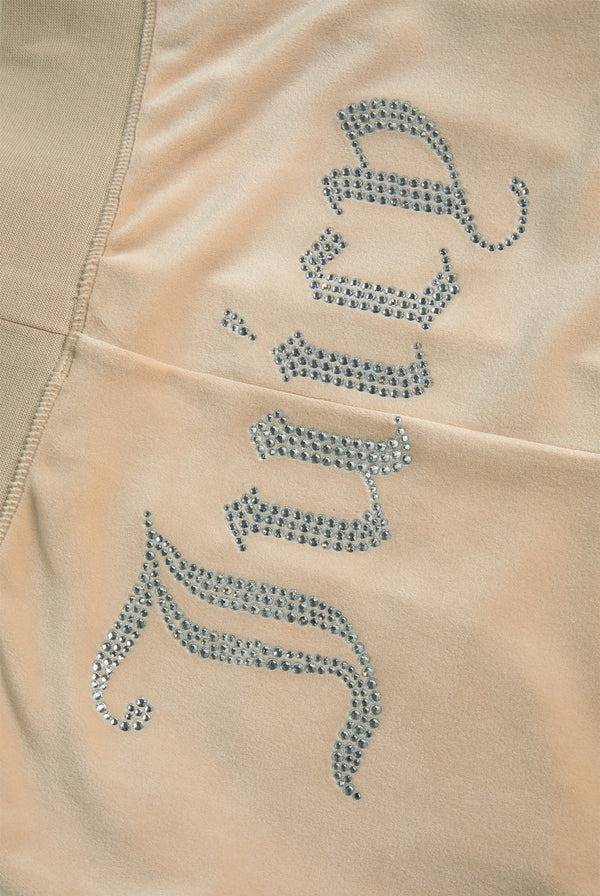 JUICY COUTURE AUDREE CARGO VELOUR TROUSER