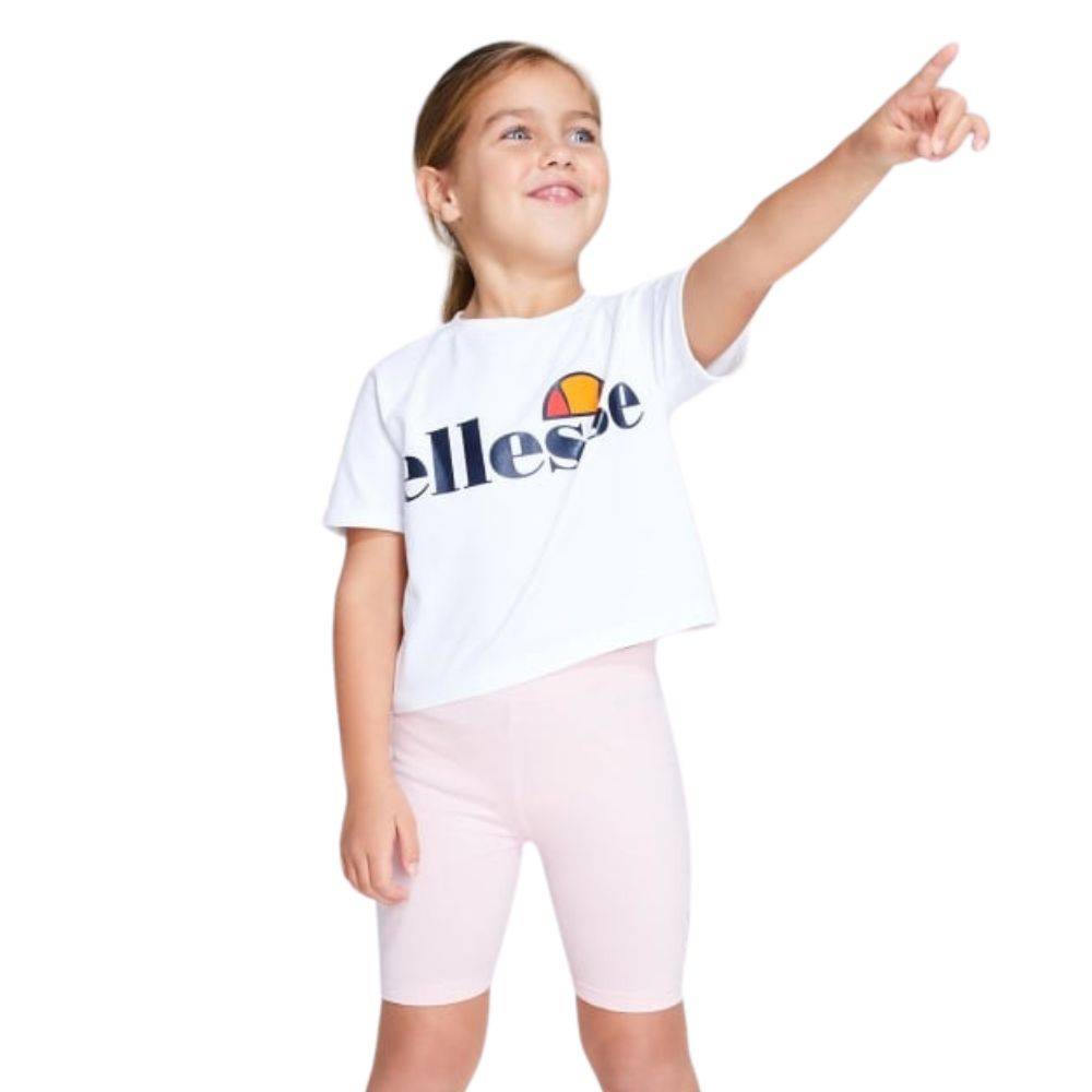 ELLESSE GIRLS HERITAGE CORE NICKY CROP T-SHIRT JUNIOR