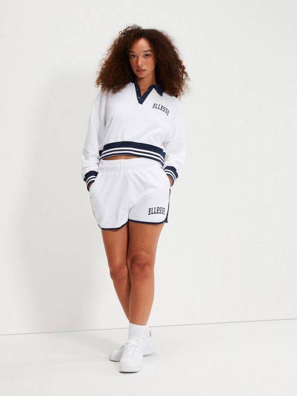 ELLESSE COMMUNITY CLUB CROCETTA CROPPED SWEATSHIRT