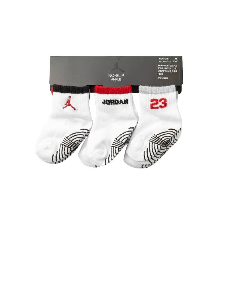 NIKE JORDAN  JORDAN LEGACY INFANT/TODDLER ANKLE 6PK