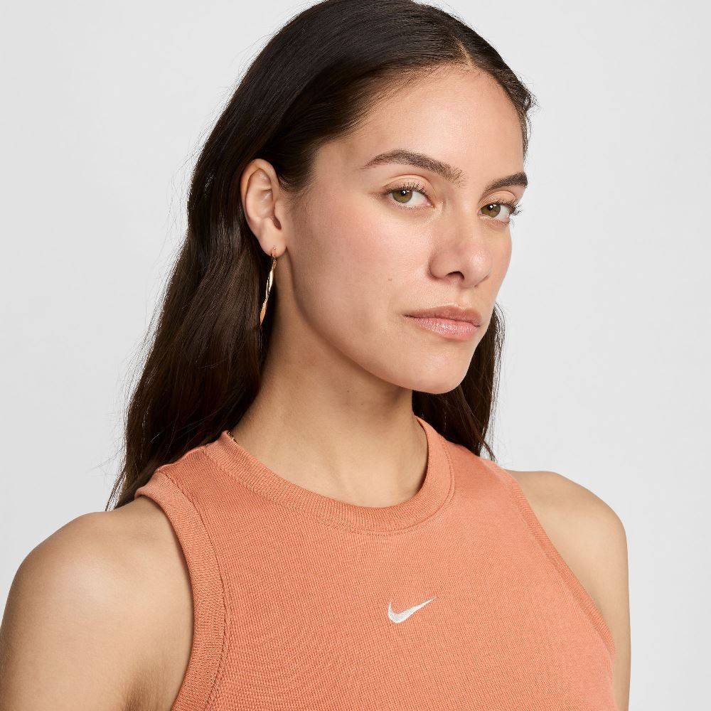 NIKE NSW WOMENS CROPPED MINI-RIB TANK TOP