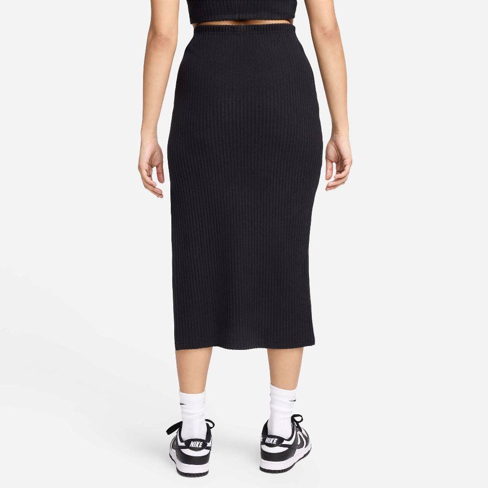 NIKE NSW CHILL KNIT RIB MID SKIRT