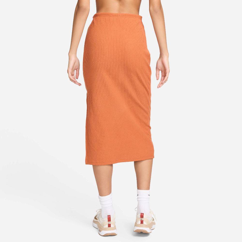 NIKE NSW CHILL KNIT RIB MID SKIRT
