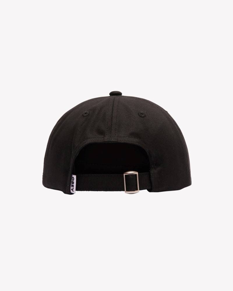 OBEY BOLD TWILL 6 PANEL STRAPBACK
