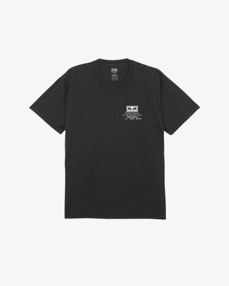 OBEY TWISTED PLEASURE CLASSIC PIGMENT TEE