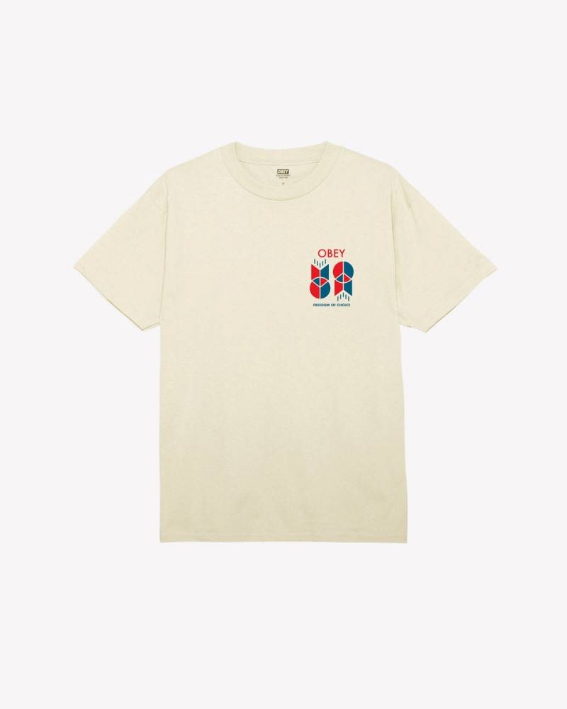 OBEY FREEDOM OF CHOICE CLASSIC TEE