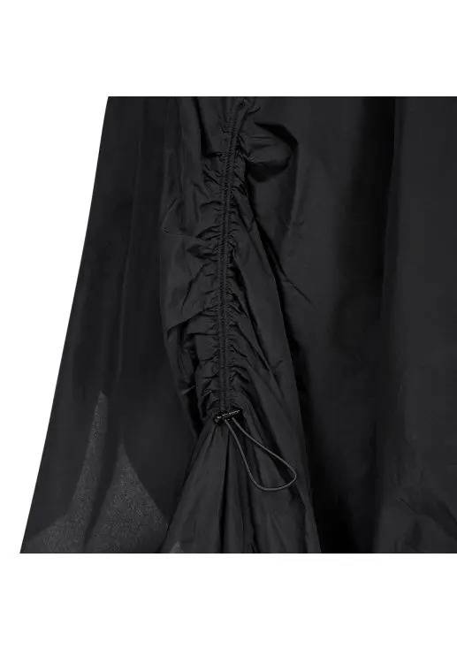 DKNY TAFETTA A-LINE SKIRT