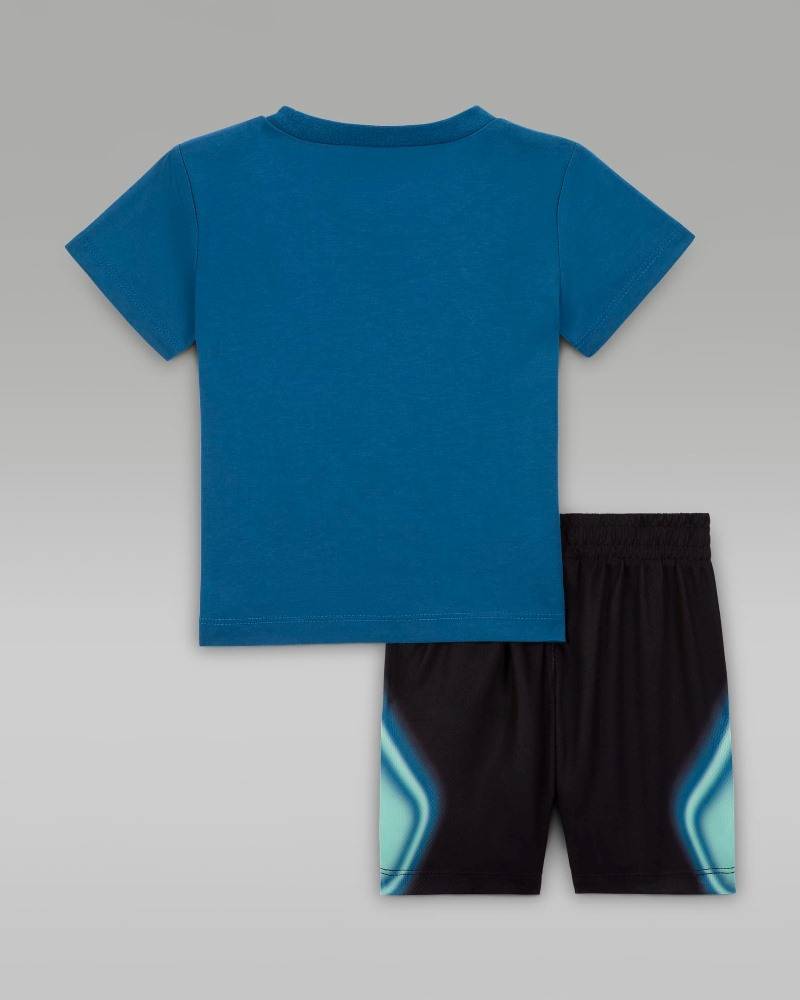 NIKE JORDAN TODDLER JDB AIR HEAT MAP SHORT SET