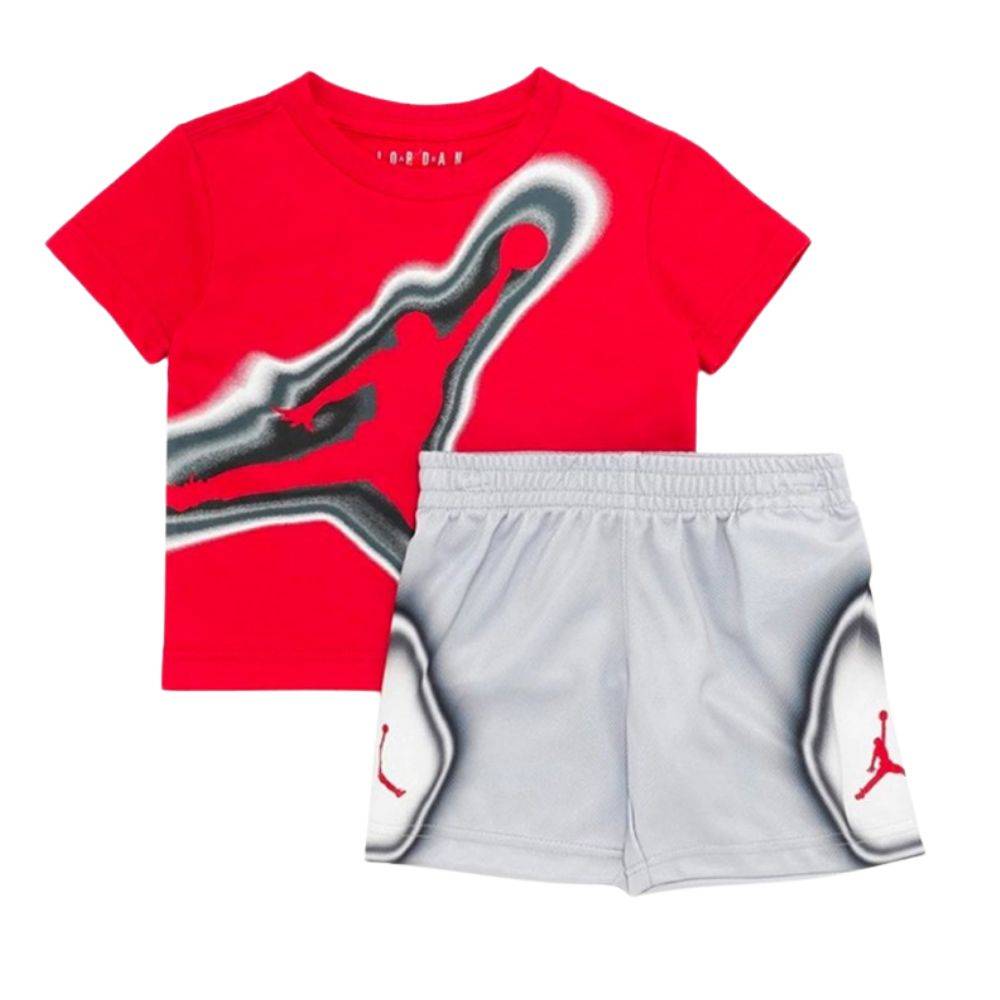 NIKE JORDAN TODDLER JDB AIR HEAT MAP SHORT SET