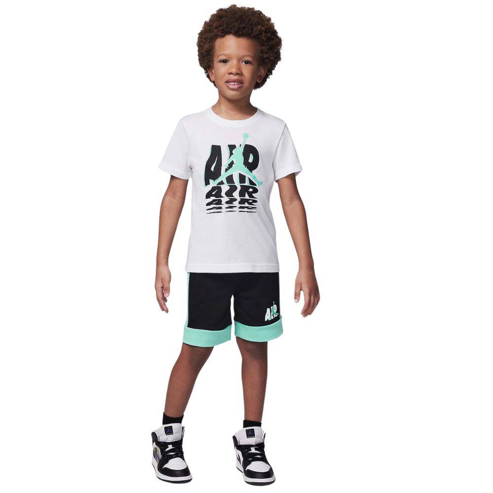 NIKE JORDAN LITTLE KIDS JDB JRDN GALAXY FT SHORT SET