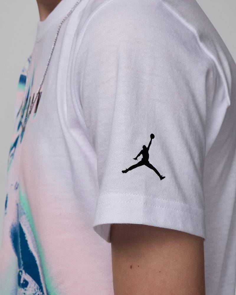 NIKE JORDAN BIG KIDS JDB AIR HEATMAP SS TEE