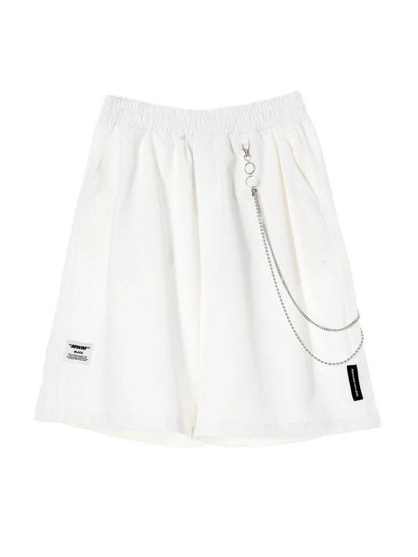 MWM BLACK CAPSULE CHAIN SHORTS