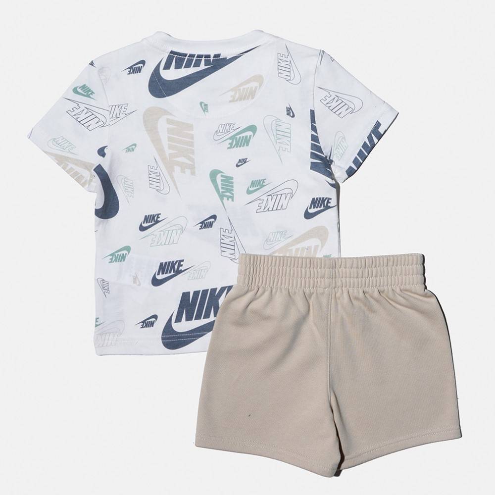 NIKE LITTLE KIDS NSW AOP LIGHTWEIGHT FT SHORT SET