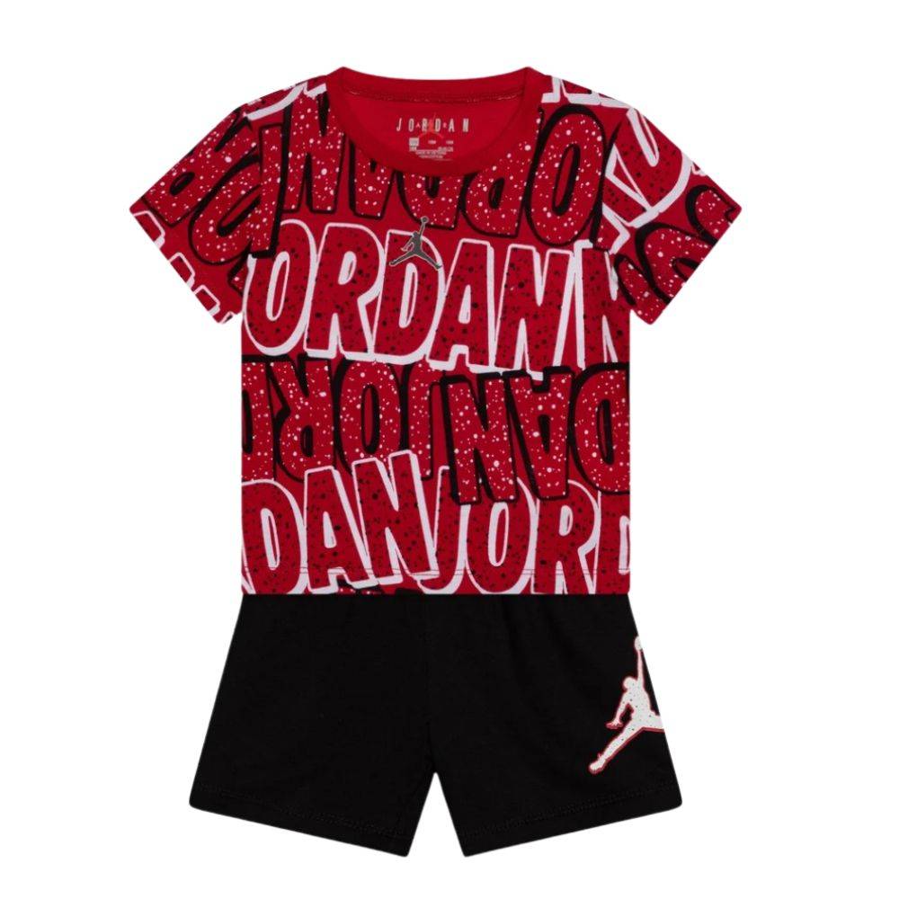 NIKE JORDAN TODDLER JDB JORDAN PLAY AOP SHORT SET