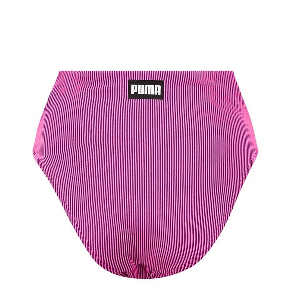 PUMA 938339 SWIM WOMEN RIBBED HIGH WAIST BRIEF 1P