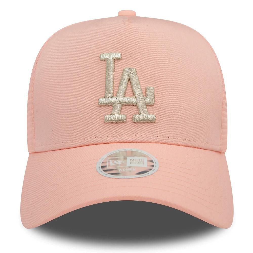 NEW ERA WMNS METALLIC TRUCKER LA DODGERS