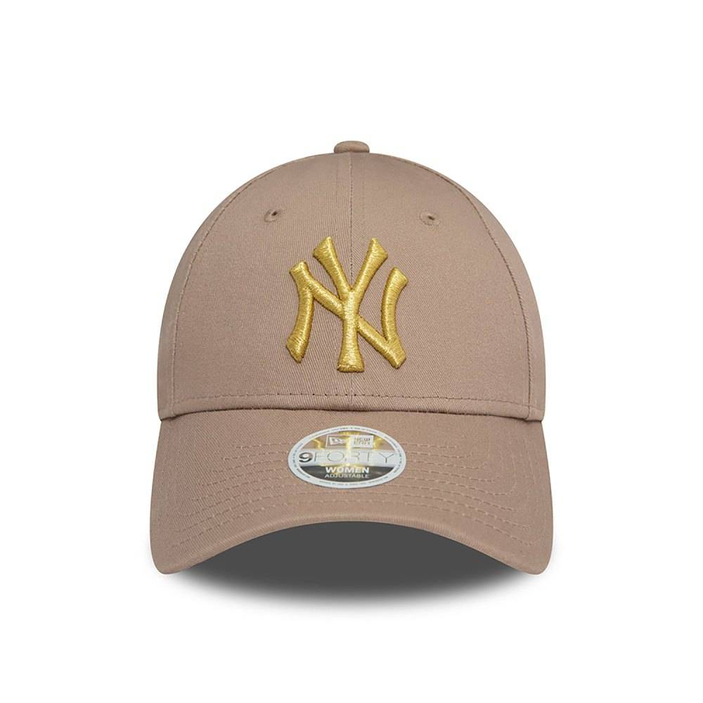 NEW ERA WMNS METALLIC LOGO 9FORTY NEW YORK YANKEES