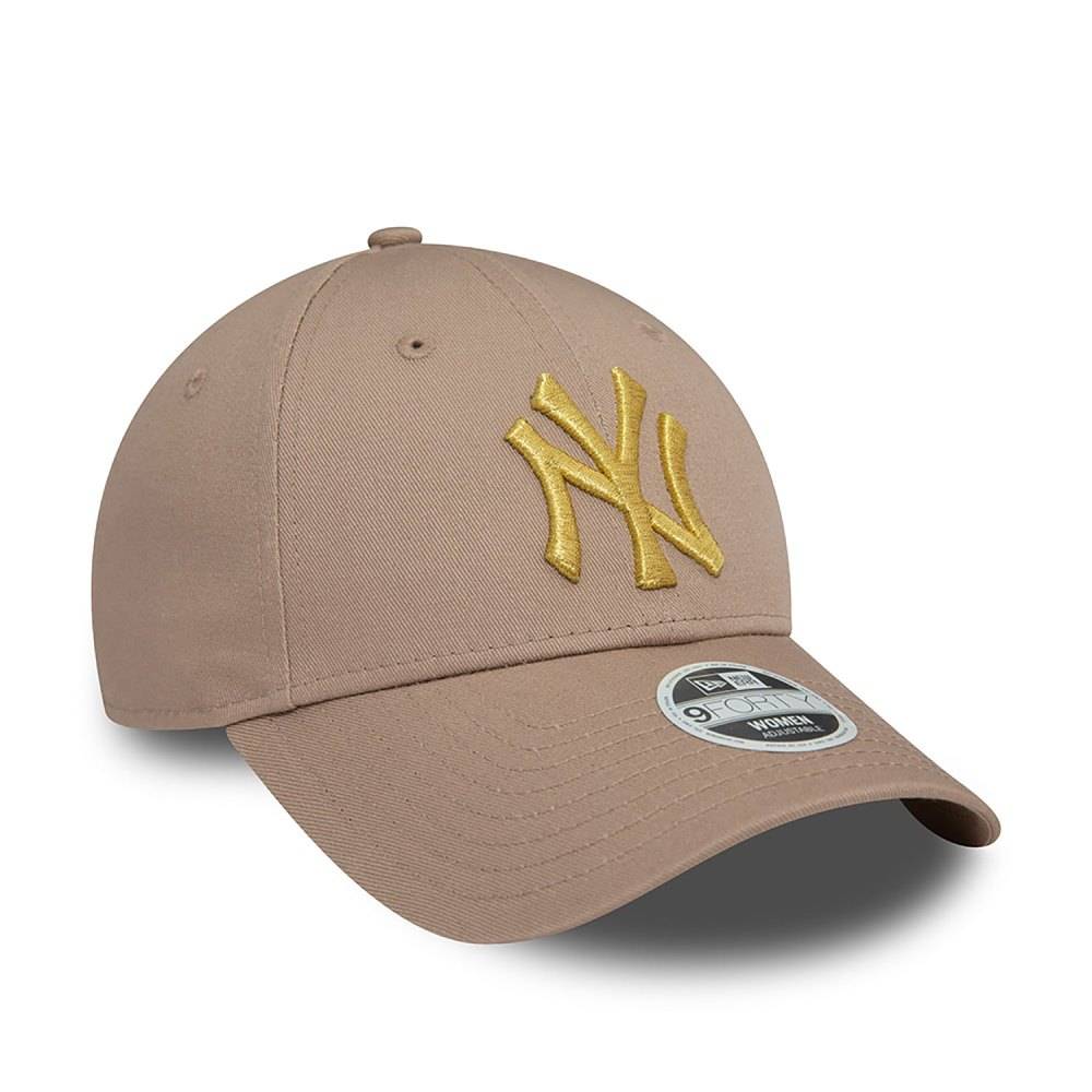 NEW ERA WMNS METALLIC LOGO 9FORTY NEW YORK YANKEES