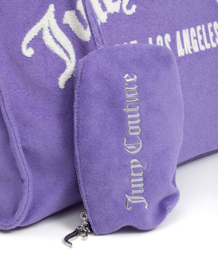 JUICY COUTURE IRIS TOWELLING - LARGE SHOPPING BAG