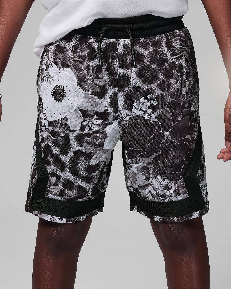 NIKE JORDAN BIG KIDS MJ AOP DIAMOND SHORT