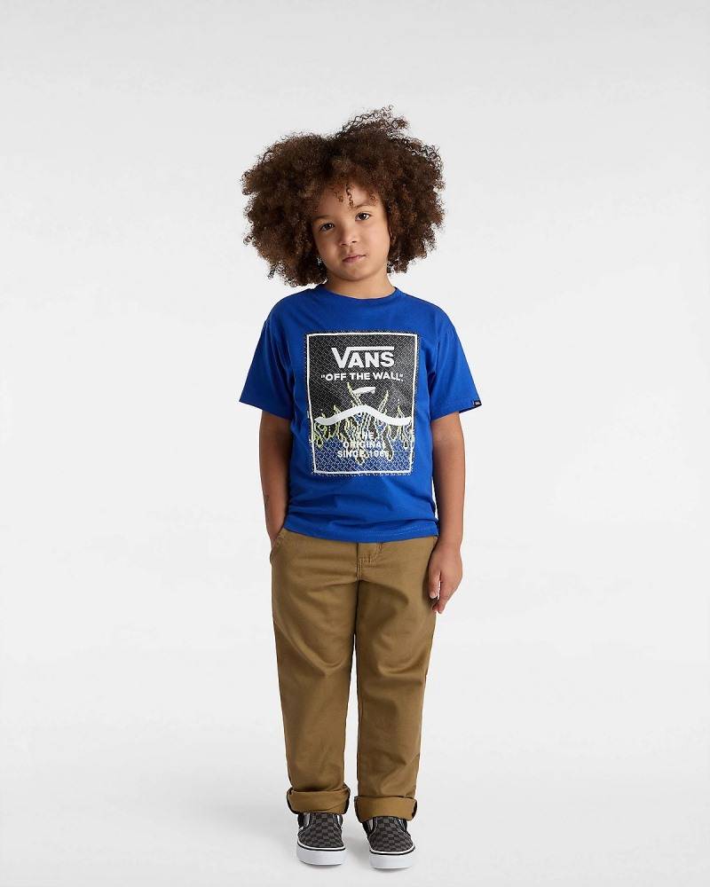 VANS LITTLE BOYS PRINT BOX 2.0 SS TEE
