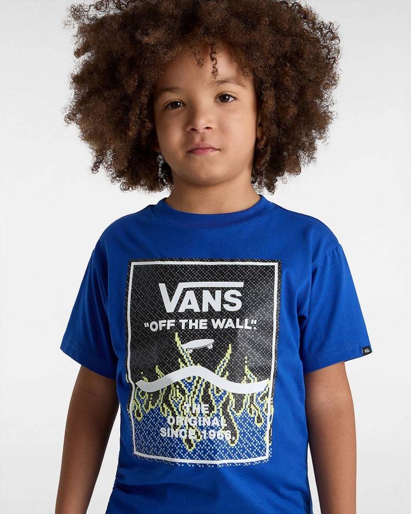 VANS LITTLE BOYS PRINT BOX 2.0 SS TEE