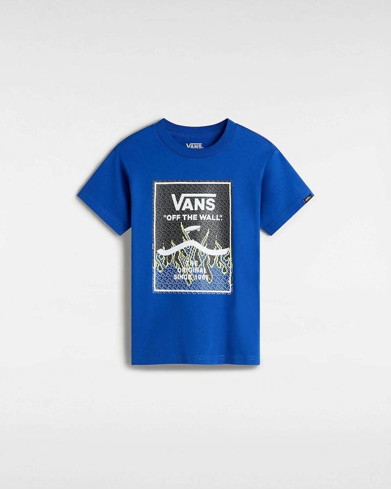 VANS LITTLE BOYS PRINT BOX 2.0 SS TEE