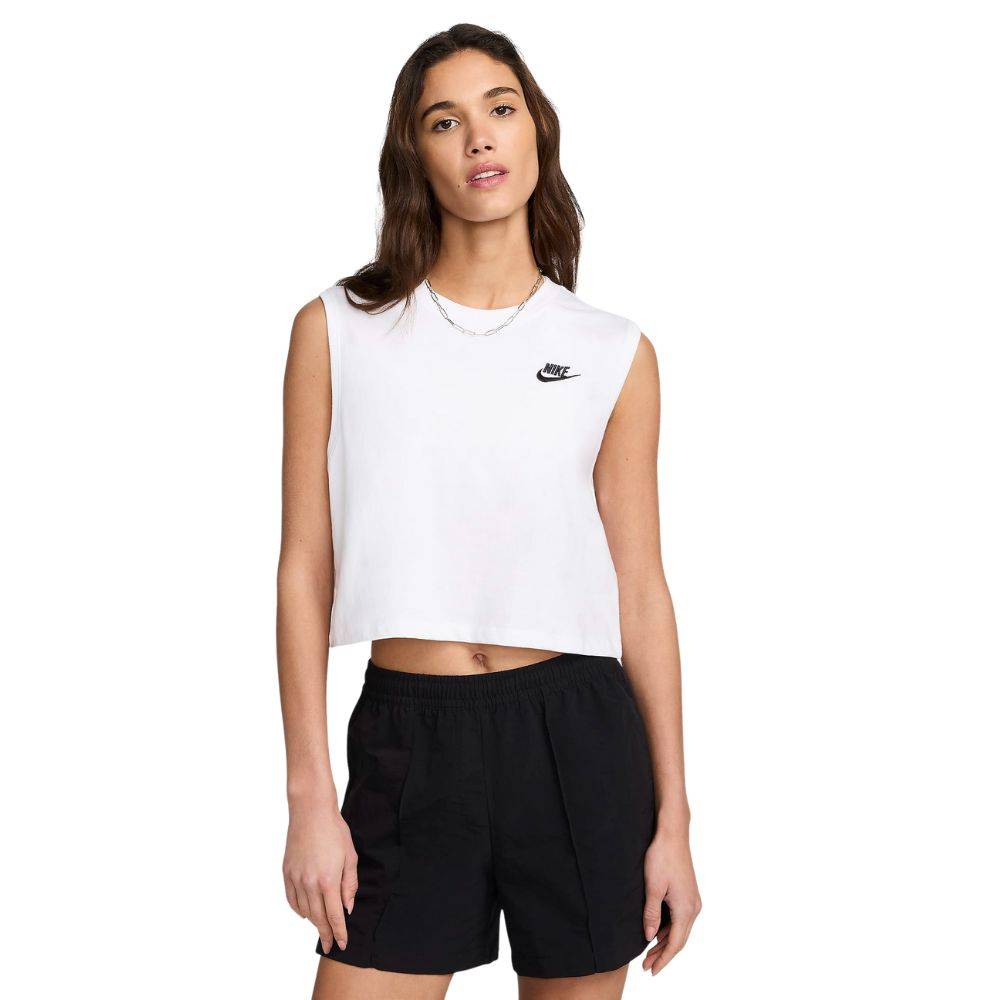 NIKE SPORTSWEAR WOMENS SLEEVELESS CROPPED TEE