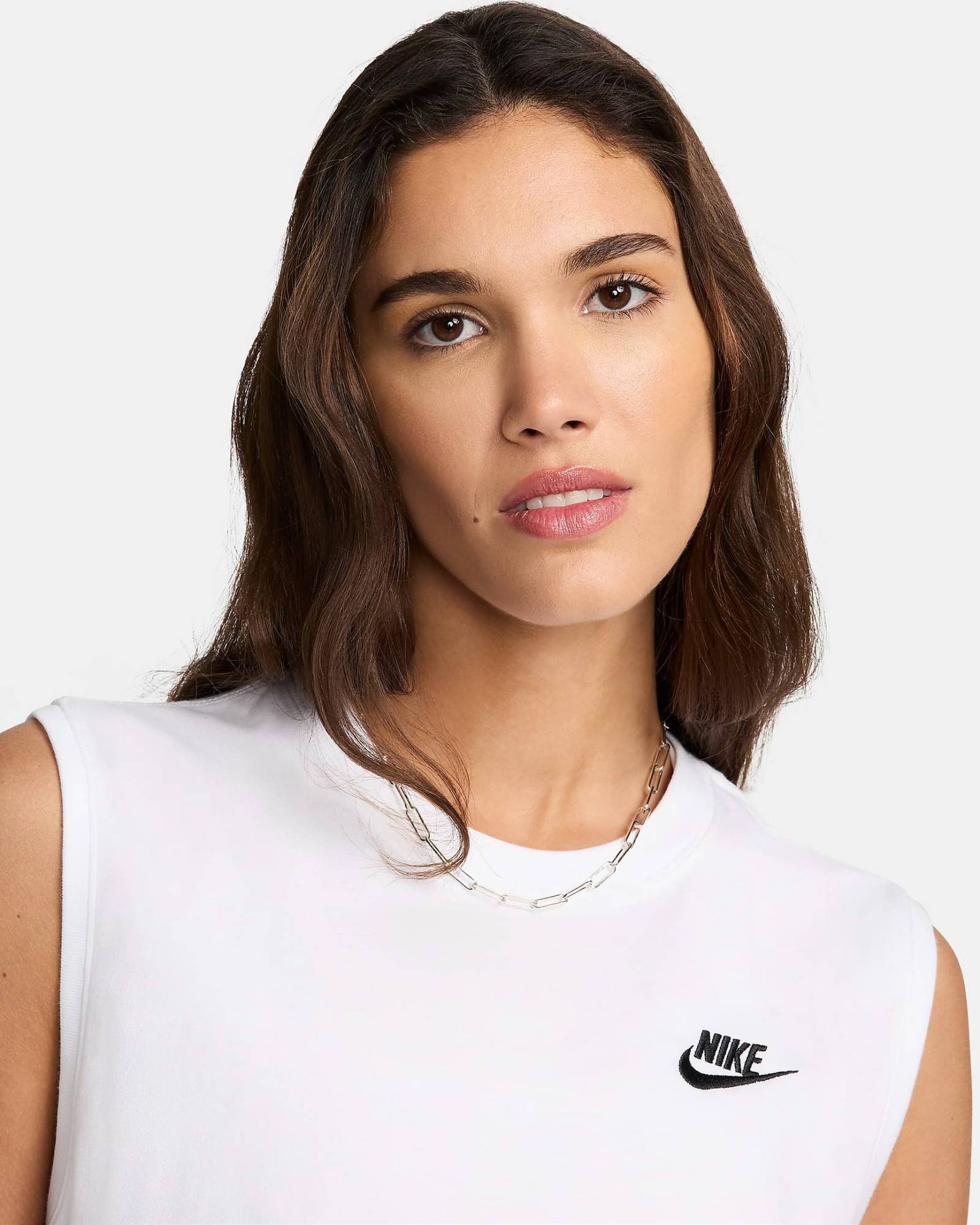 NIKE SPORTSWEAR WOMENS SLEEVELESS CROPPED TEE