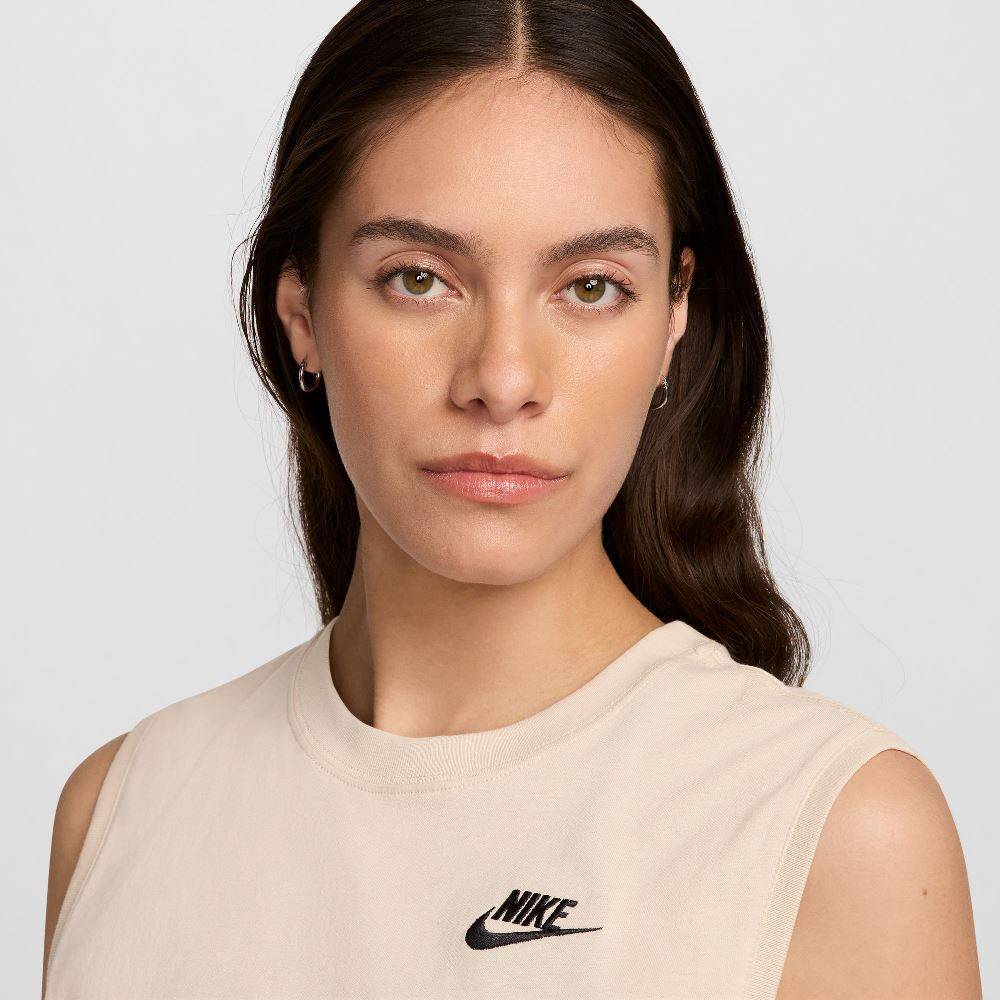 NIKE SPORTSWEAR WOMENS SLEEVELESS CROPPED TEE