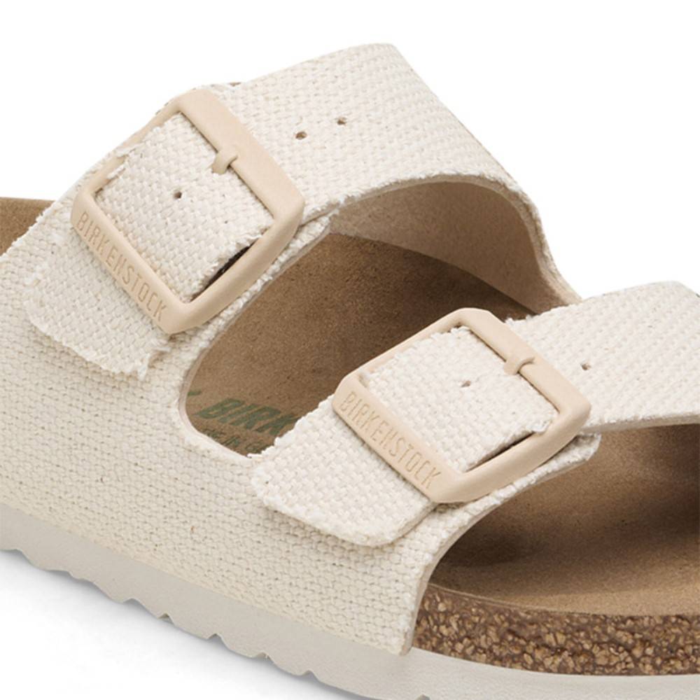 BIRKENSTOCK ARIZONA TEX ROUGH CANVAS VEG NARROW