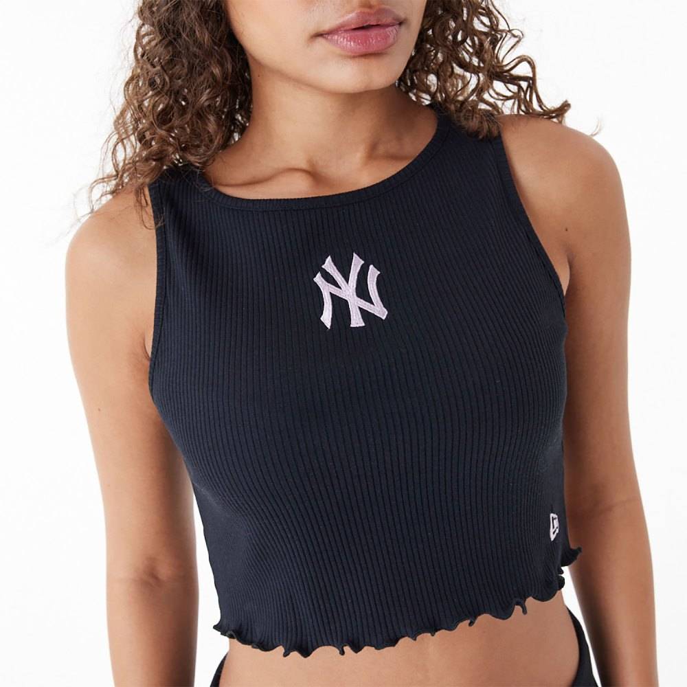 NEW ERA NEW YORK YANKEES MLB LIFESTYLE WOMENS CROP TANK TOP