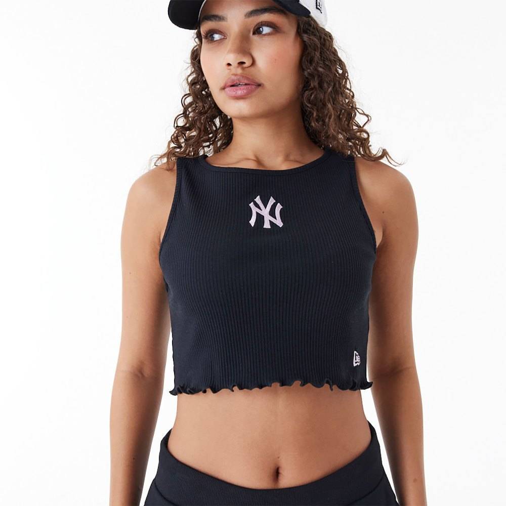 NEW ERA NEW YORK YANKEES MLB LIFESTYLE WOMENS CROP TANK TOP