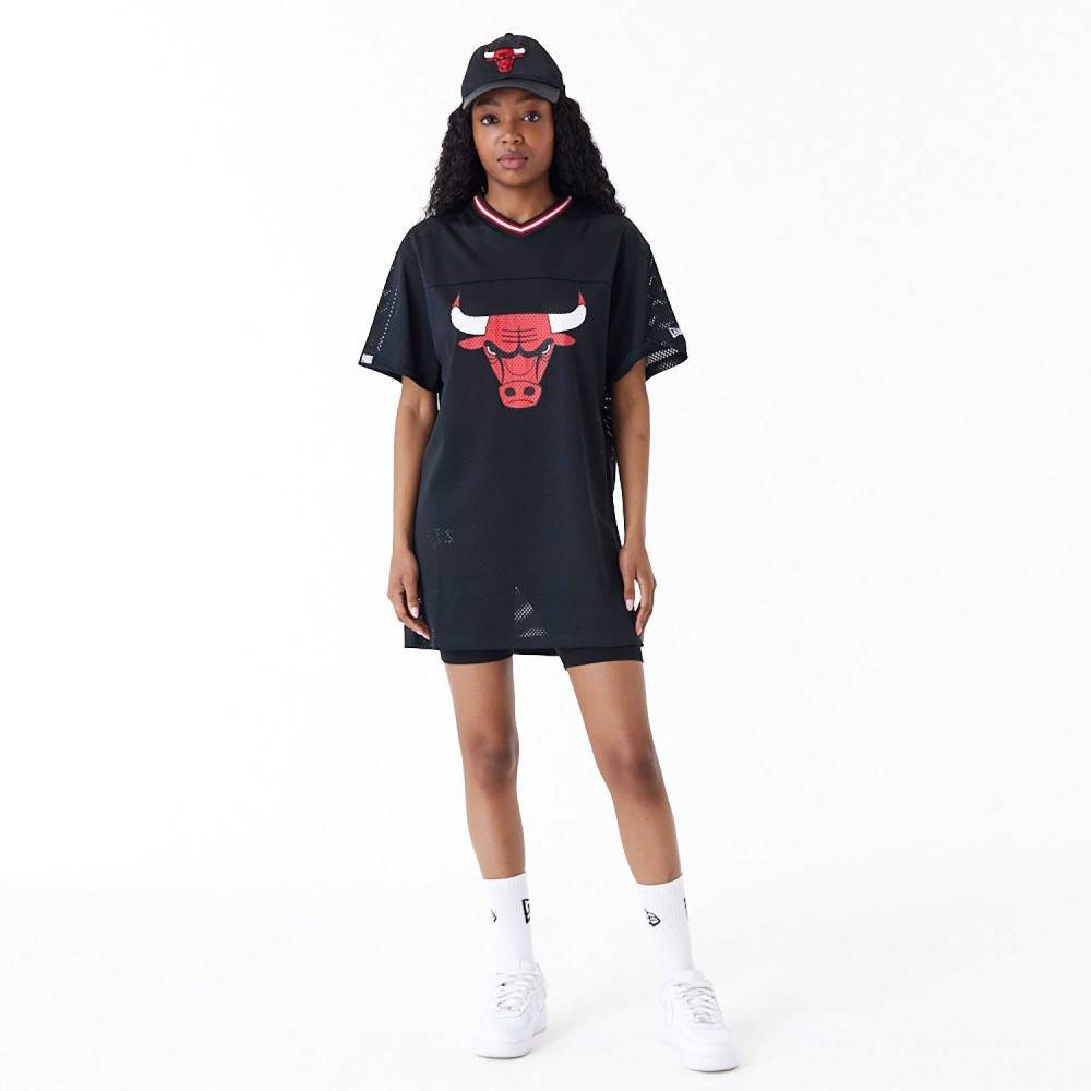 NEW ERA CHICAGO BULLS WOMENS NBA MESH DRESS