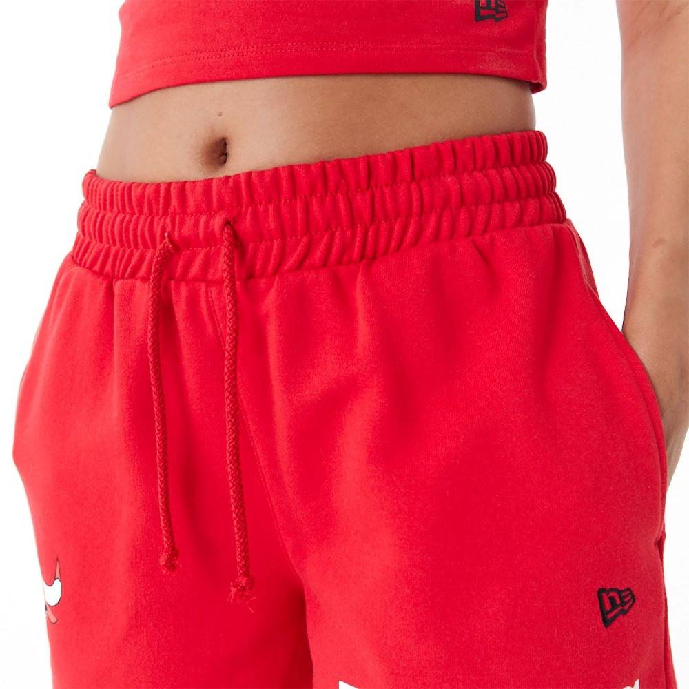 NEW ERA CHICAGO BULLS WOMENS NBA TEAM LOGO SHORTS