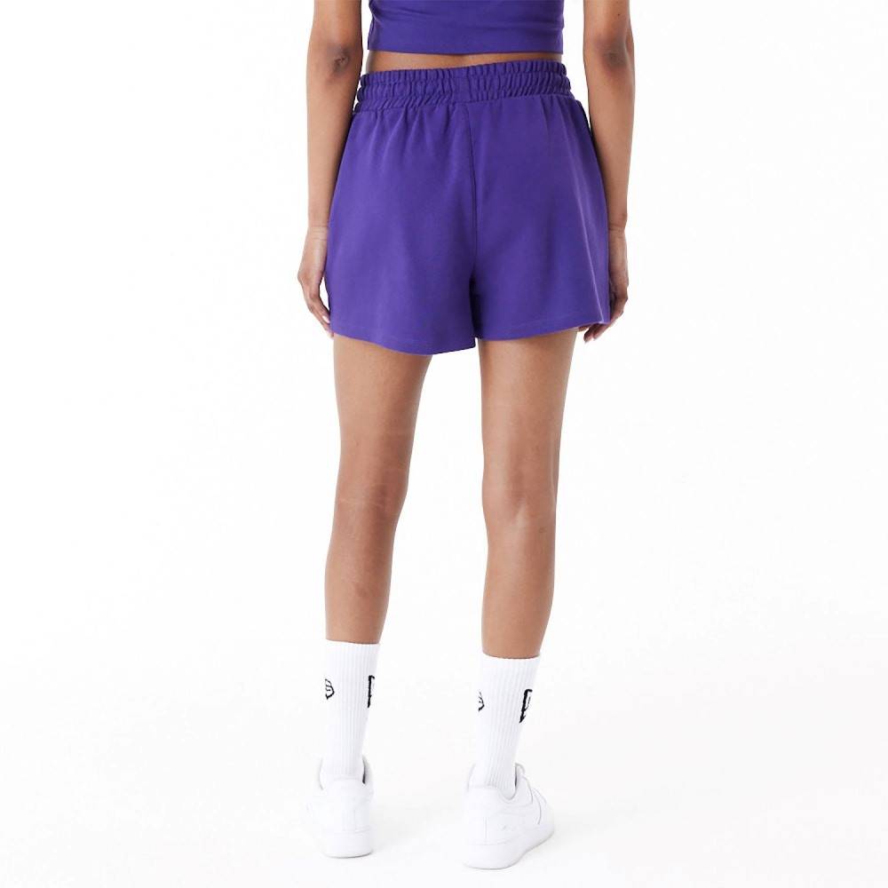 NEW ERA LA LAKERS WOMENS NBA TEAM LOGO SHORTS