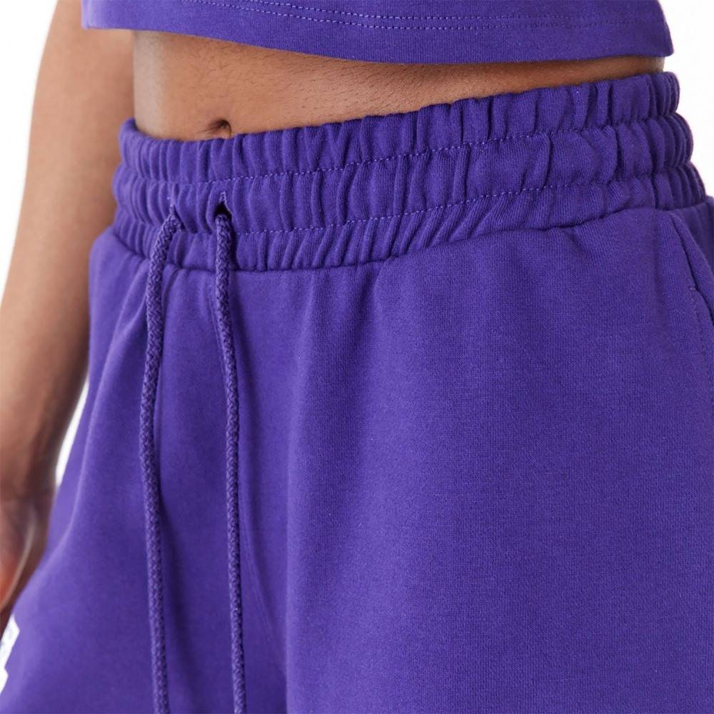 NEW ERA LA LAKERS WOMENS NBA TEAM LOGO SHORTS