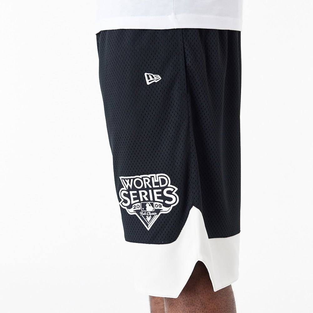 NEW ERA NEW YORK YANKEES MLB WORLD SERIES MESH SHORTS