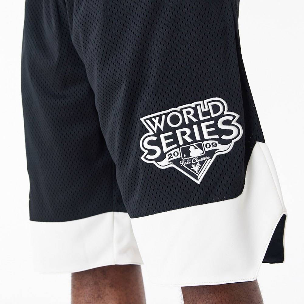 NEW ERA NEW YORK YANKEES MLB WORLD SERIES MESH SHORTS