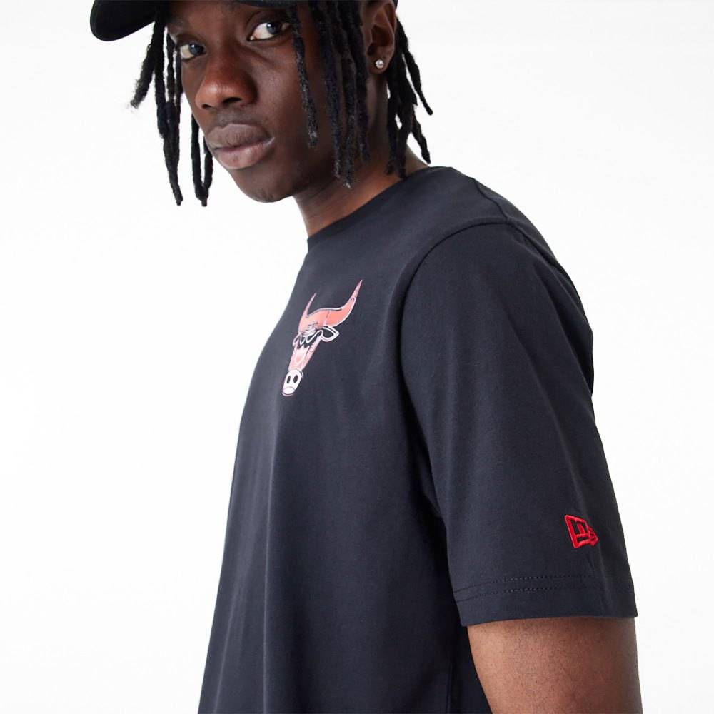 NEW ERA CHICAGO BULLS NBA HOLOGRAPHIC T-SHIRT