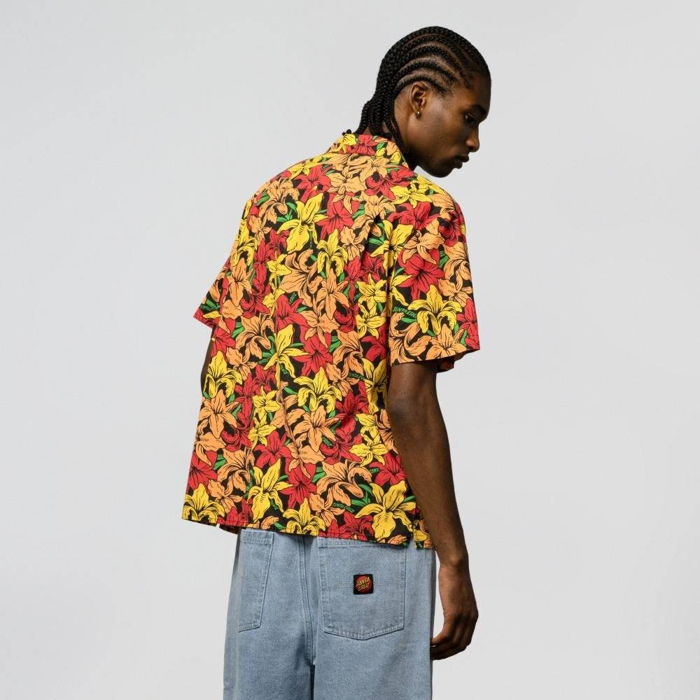 SANTA CRUZ WOOTEN FLOWERS SHIRT