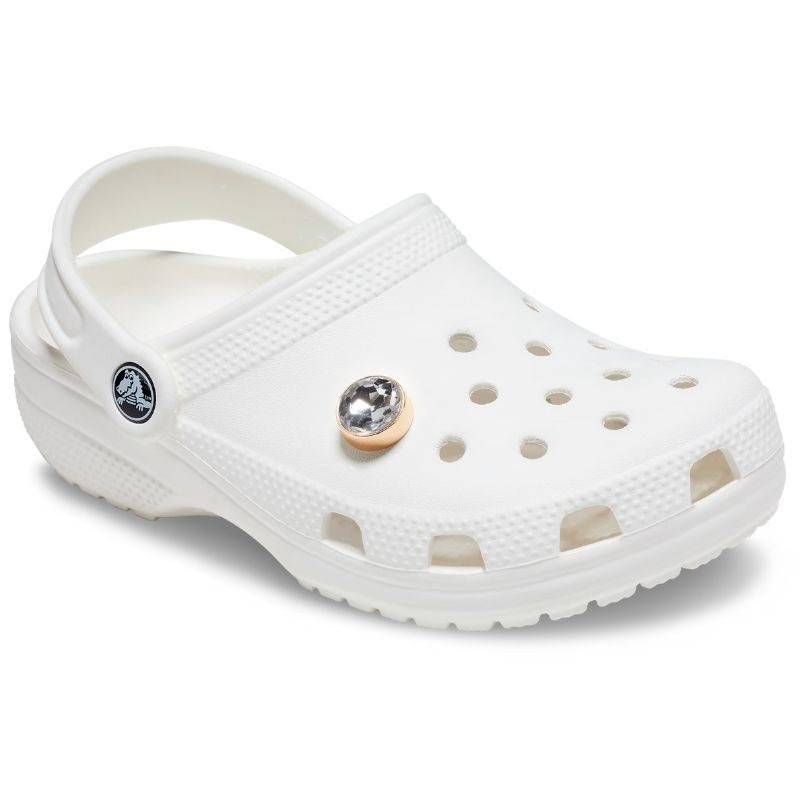 CROCS CLEAR CIRCLE GEM JIBBITZ