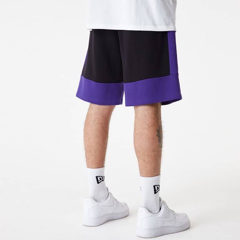 NEW ERA LOS ANGELES LAKERS NBA COLOUR  BLOCK SHORT