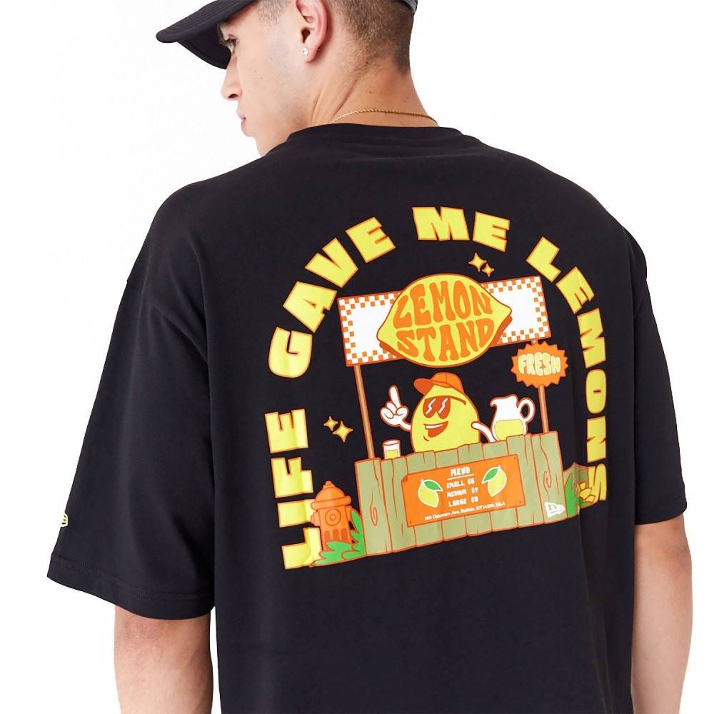 NEW ERA FRUIT GRAPHIC OVERSIZED TEE