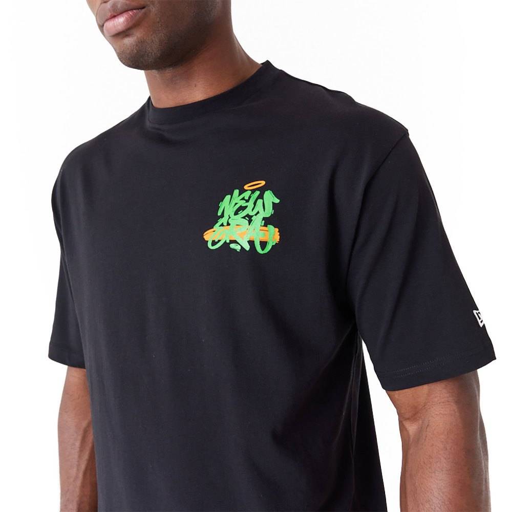 NEW ERA SPRAY GRAPHIC OVERSIZED TEE