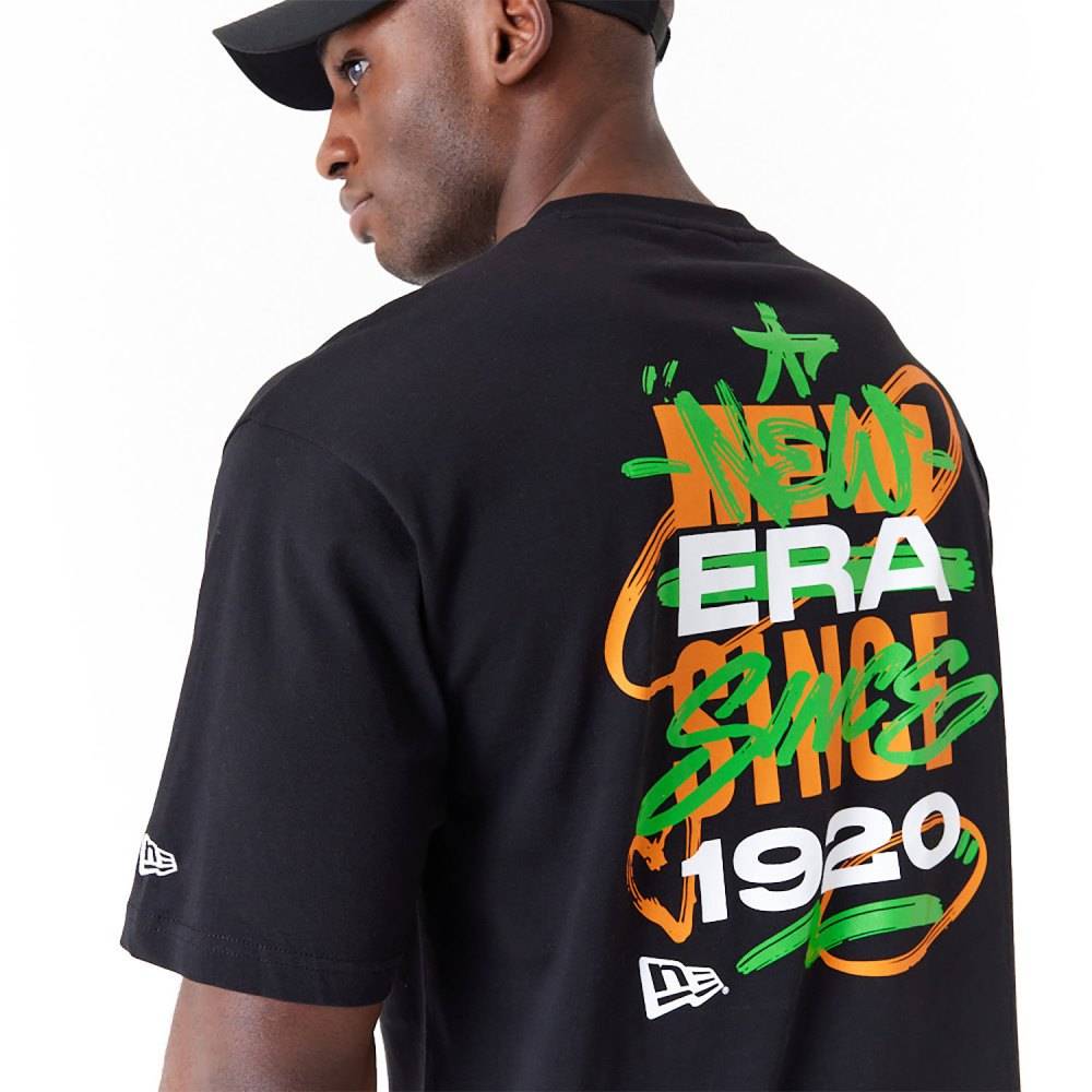 NEW ERA SPRAY GRAPHIC OVERSIZED TEE