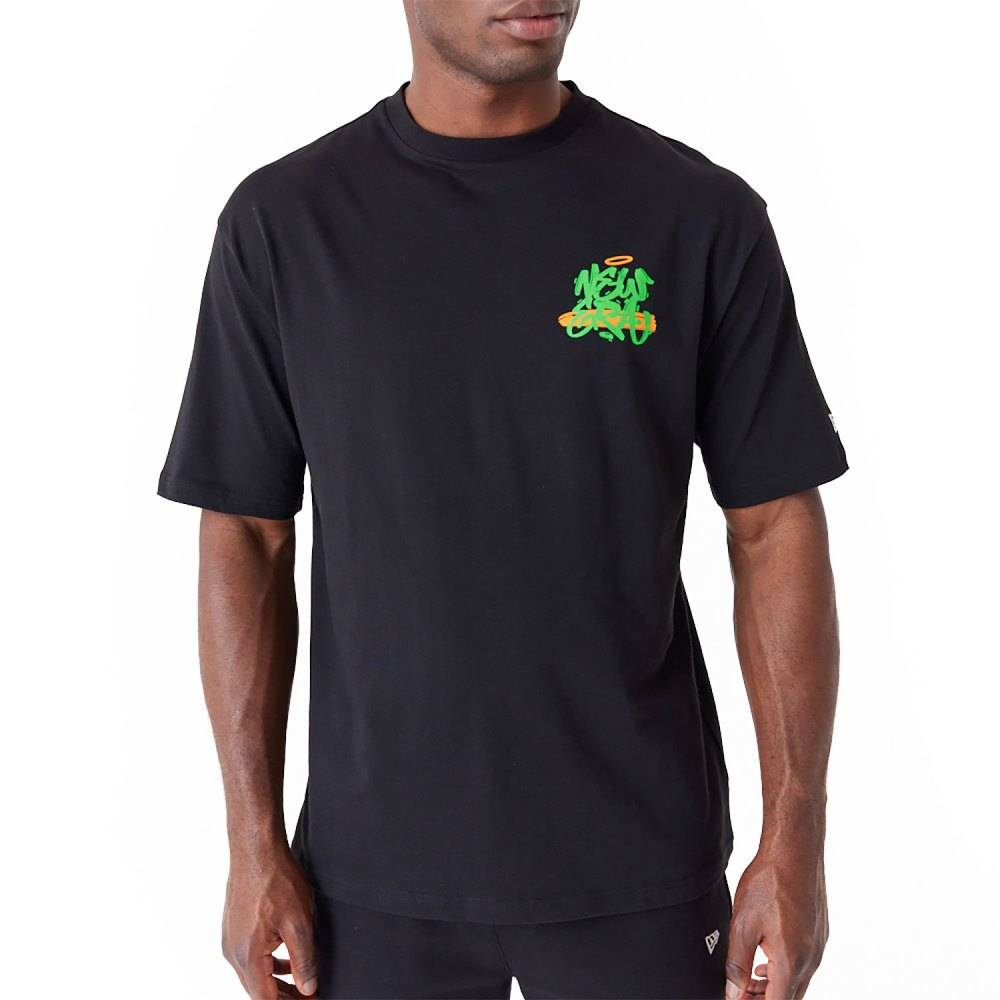 NEW ERA SPRAY GRAPHIC OVERSIZED TEE
