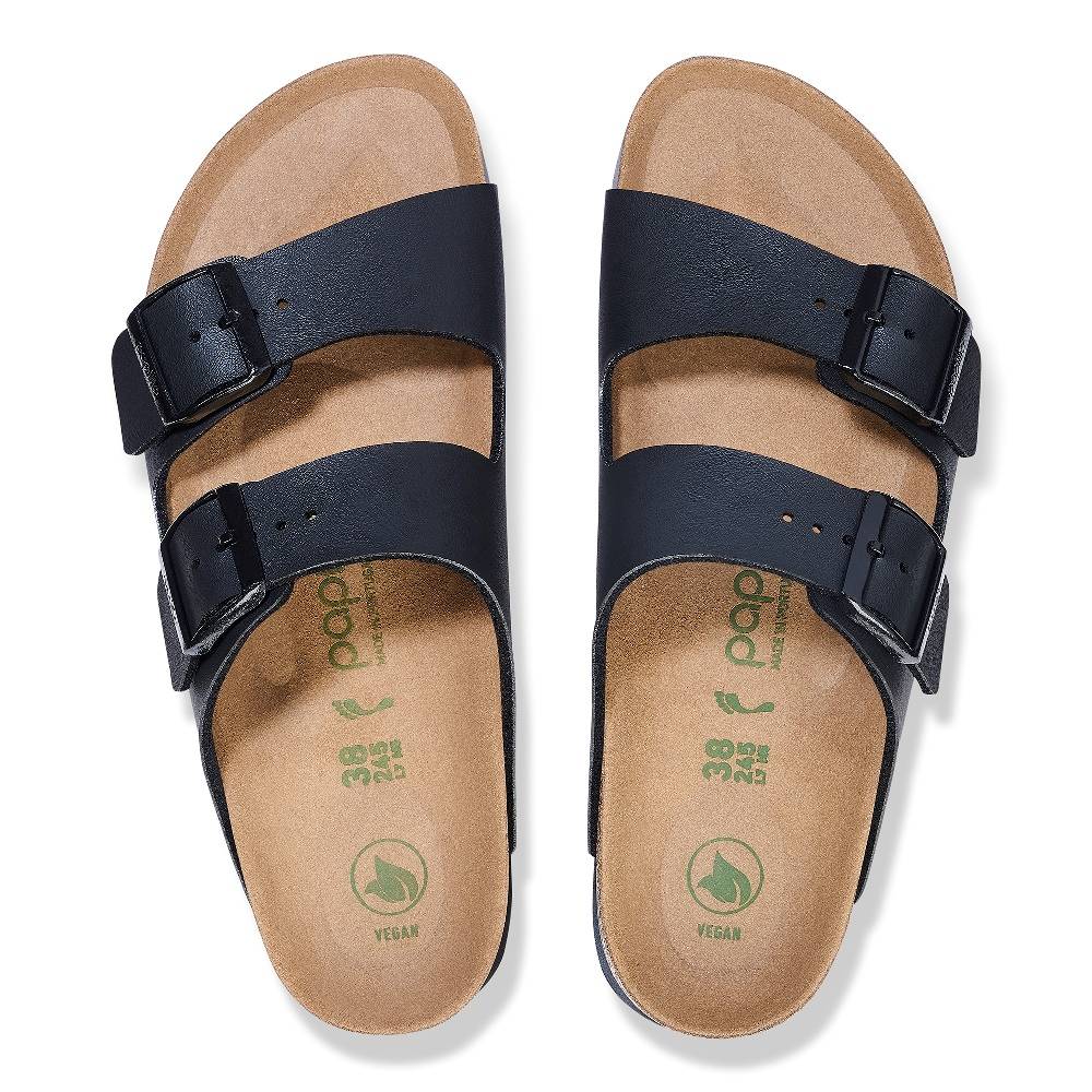 BIRKENSTOCK ARIZONA PLATFORM FLEX BIRKO-FLOR VEG NARROW PAPILLIO